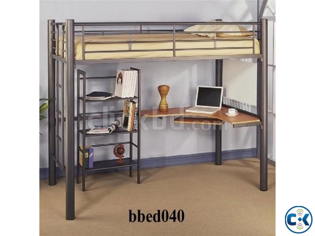 Bunk bed with desk Shelf 040  large image 0