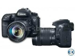 Canon EOS 7D Mark-II SLR Digital Camera Body with lens