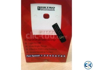Remote System fan light switch device
