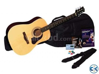 silvertone acoustic Guitar Jumboo