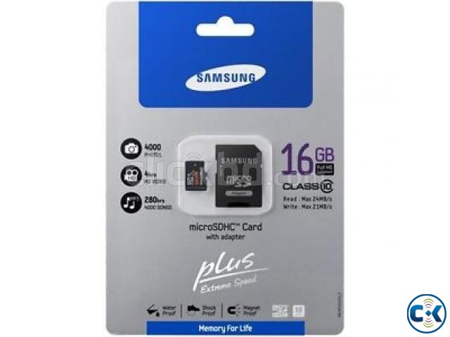 Memory Card 16 GB Micro SD large image 0