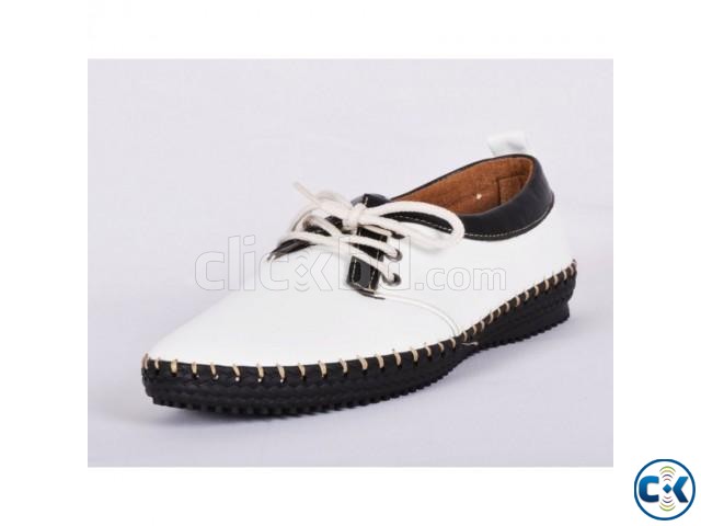 Awesome White Color Men s Fashion Loafer large image 0
