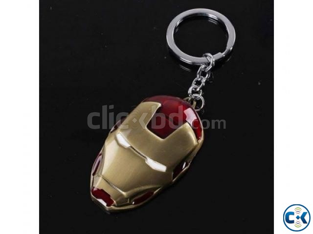 Iron Man Mask Key Ring large image 0