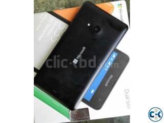 Microsoft Lumia 535 black color full boxed with papers 