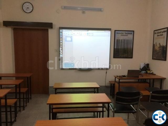 Inter-Active Smart board with Projector large image 0