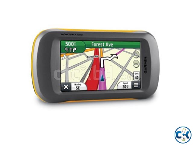 Garmin Montana 600 Worlwide handheld GPS large image 0