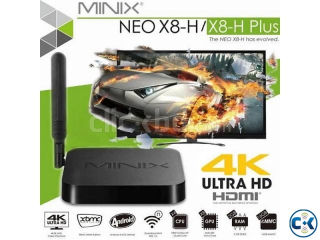 MINIX NEO X8-H Plus- 4K H.265 HEVC Android TV BOX 2G 16G large image 0