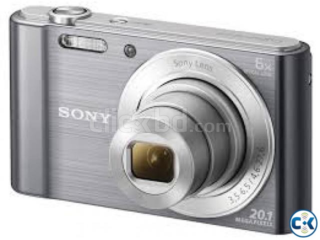 Sony DSCW810 20MP 6x Optical Sony Lens Compact Camera large image 0