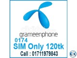 Event of GP SIM Card Only 120tk