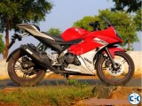 Yamaha R15 v2 150cc red and white color.showroom condition