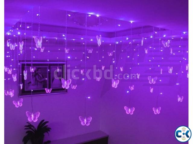 Power On Lighting Butterfly LED Curtain Light large image 0