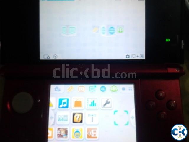 Nintendo 3DS Crimson  large image 0