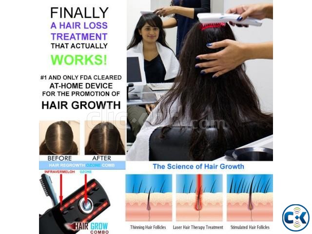 Hair Re-growth laser comb massager | ClickBD