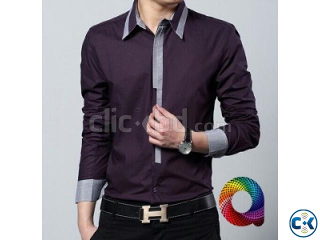 dark purple color shirt