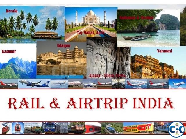 Indian Rail Air Ticket large image 0