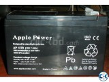 Rechargeable Battery Brand-Apple power 12V 12Ah