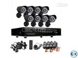 8 Channel Jovision DVR With 8 Unit Security Camera