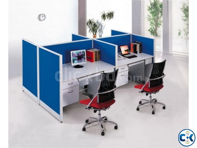 Office workstation desk large image 0