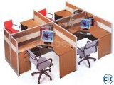 L shape workstation Desk