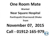 01 ONE Room Mate Required Panthapath Dhanmondi Dhaka