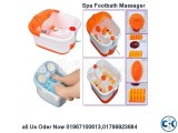FOOT BATH MASSAGER SPA WITH HEAT VIBRATION INFRARED WITH R