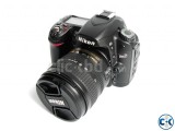 Nikon D80 DSLR Camera With 18-105mm Lens