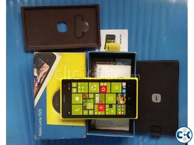 Nokia Lumia 1020 Like New 32GB Yellow 41MP large image 0