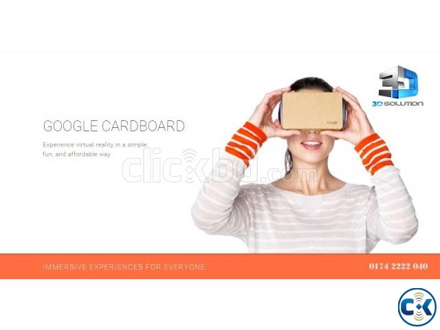 Google cardboard V2.0 3D SOLUTION large image 0