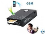 X005 GSM Two-Way Audio Sim Card Spy Ear bug with GPS Trake