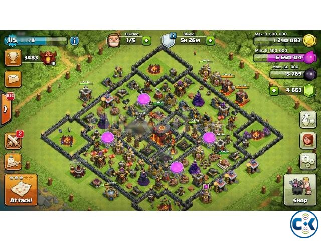 Clash of Clan TH10 Name changeable  large image 0