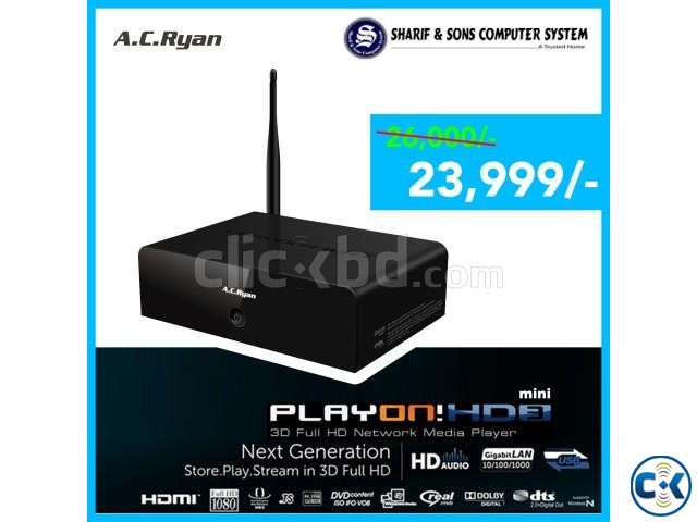 A.C Ryan-3D-PlayON HD3 mini FullHD MediaPlayer-Worlds No.1 large image 0