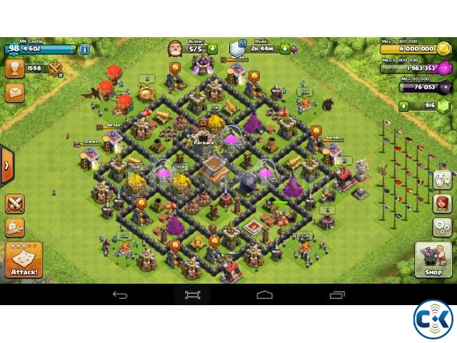 COC Town Hall 8 all MAX - Clash of Clans ID large image 0