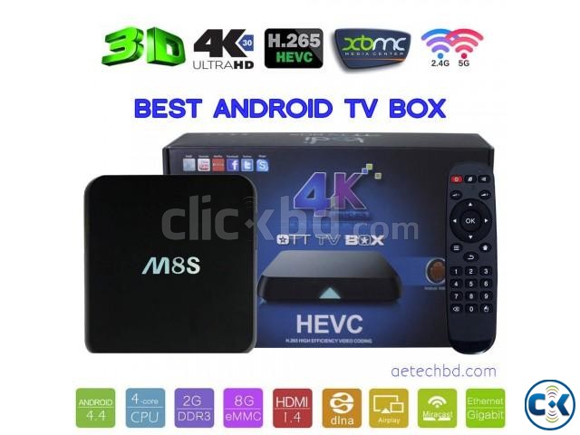 MBox M8S android 4.4 Quad Core TV Box large image 0