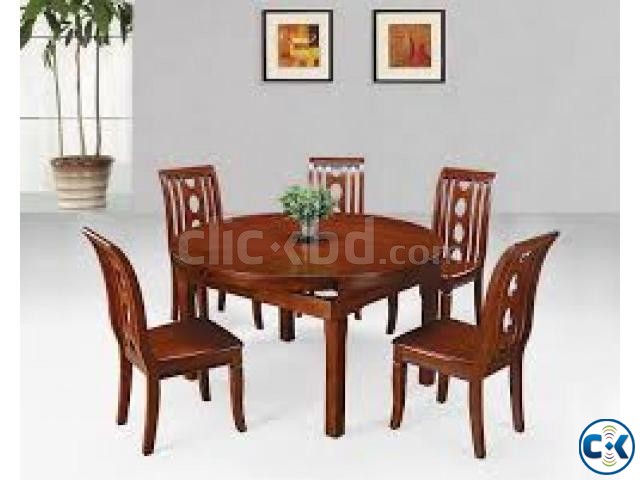 Shagun Wooden Dining Table large image 0