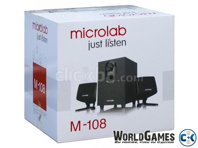 Microlab M-108 1 year warranty 10 watt large image 0