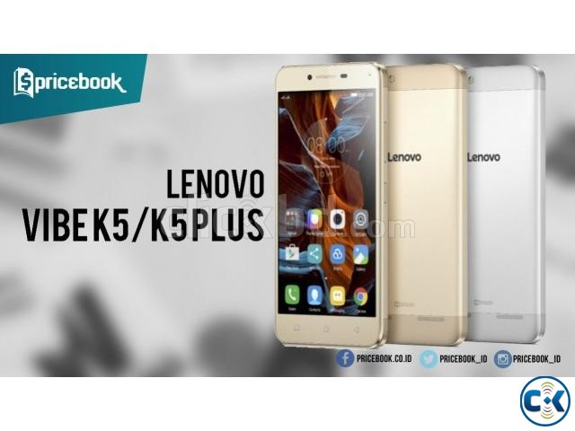 Lenovo vibe k5 plus INTACT box with 1year service warranty large image 0