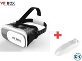 VR Box with Bluetooth Game-pad