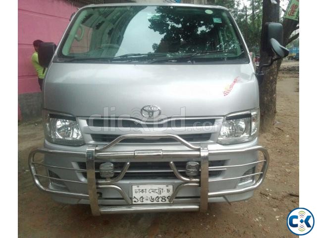 Hiace micro for rent large image 0