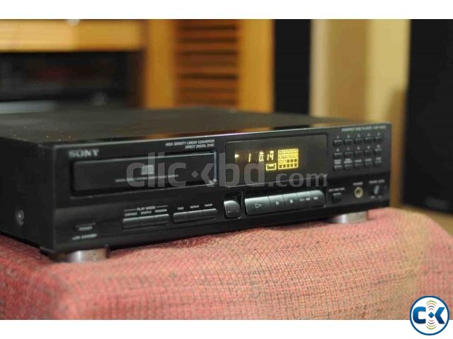 SONY AUDIO CD PLAYER. large image 0