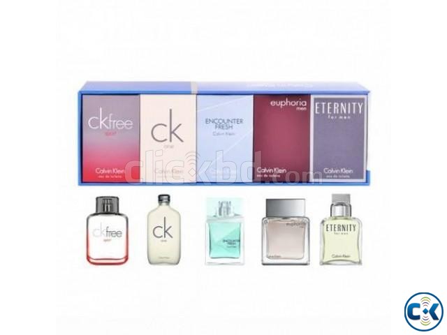 Calvin Klein 5 Mini Variety Gift Sets For Men - 5 x 10 ml ED large image 0