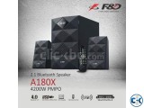 F D A180X Multimedia 2.1 Speaker Bluetooth USB FM Radio
