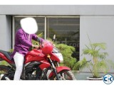 Suzuki gixxed few used red color