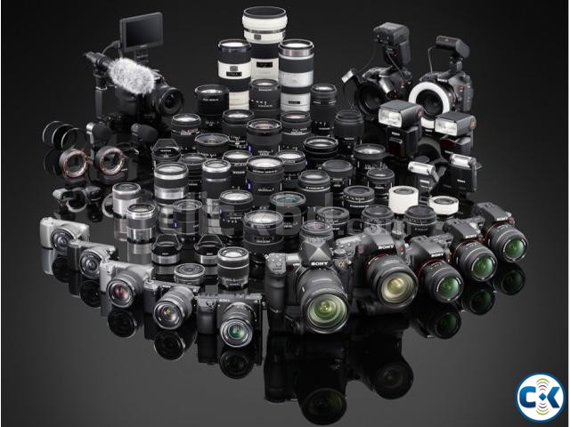 Professional Camera Lens and equipments Rental service large image 0