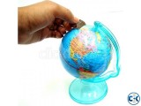 Money Saving Globe World Map with Stand