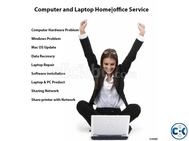 Computer Laptop Home Service BD large image 0