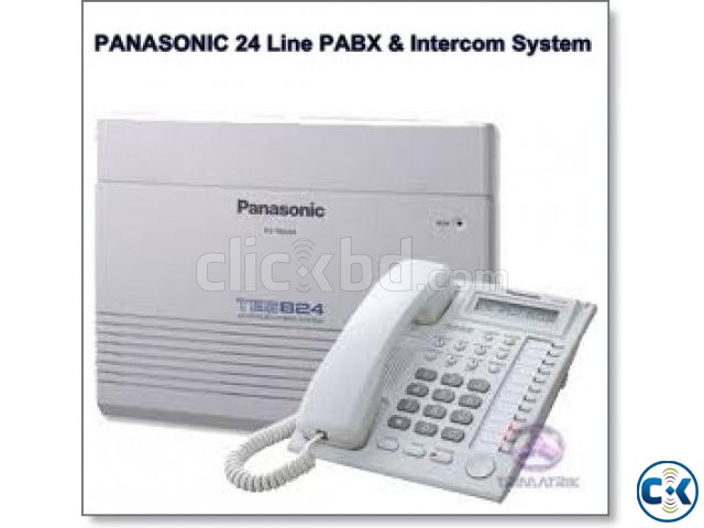 Panasonic KX-TES824 24 Port Hybrid PABX cum Intercom large image 0