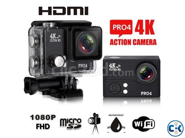 Pro4 WIFI Action Camera 4K 30FPS 2.0 LCD large image 0