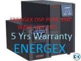 Energex DSP Pure Sine Wave UPS IPS 2500 VA 5yrs. Warranty