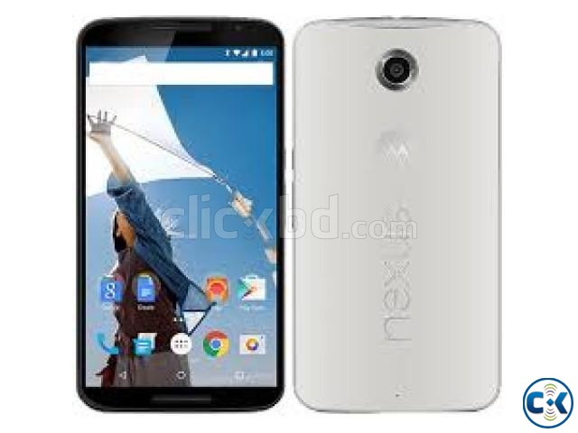 Motorola Nexus 6 Cloud White 32 GB 3 GB RAM with charger fr large image 0