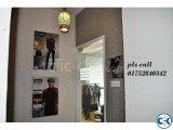 lake view fully furnished interior decorated office rent